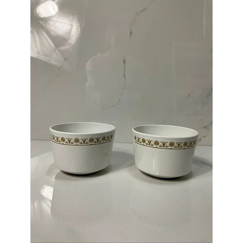 VINTAGE PYROCERAM Custard Cups Ramekins